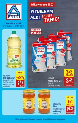 Środowe okazje w Aldi - Wybieram Aldi, bo jest tanio!