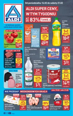 ALDI Super Ceny: Tydzień Niesamowitych Okazji (16-21.02)