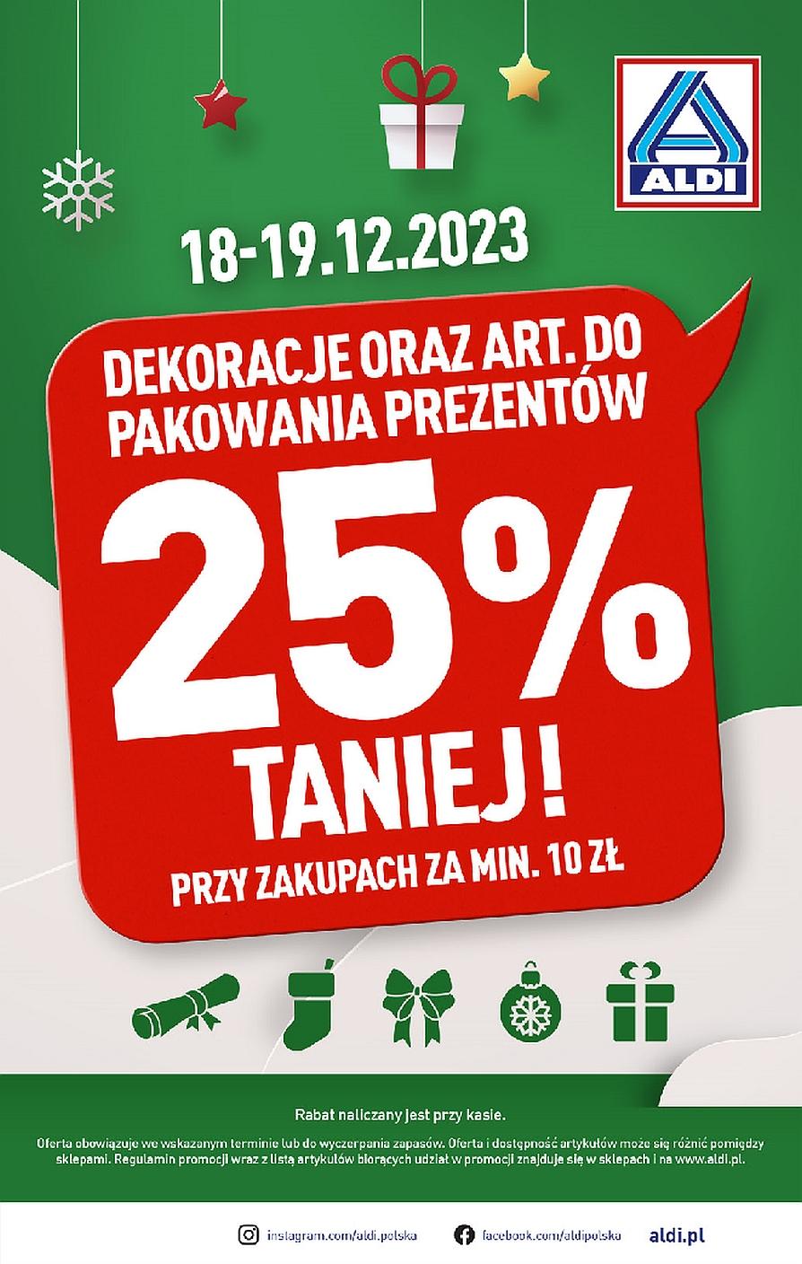 Gazetka promocyjna ALDI str. 1