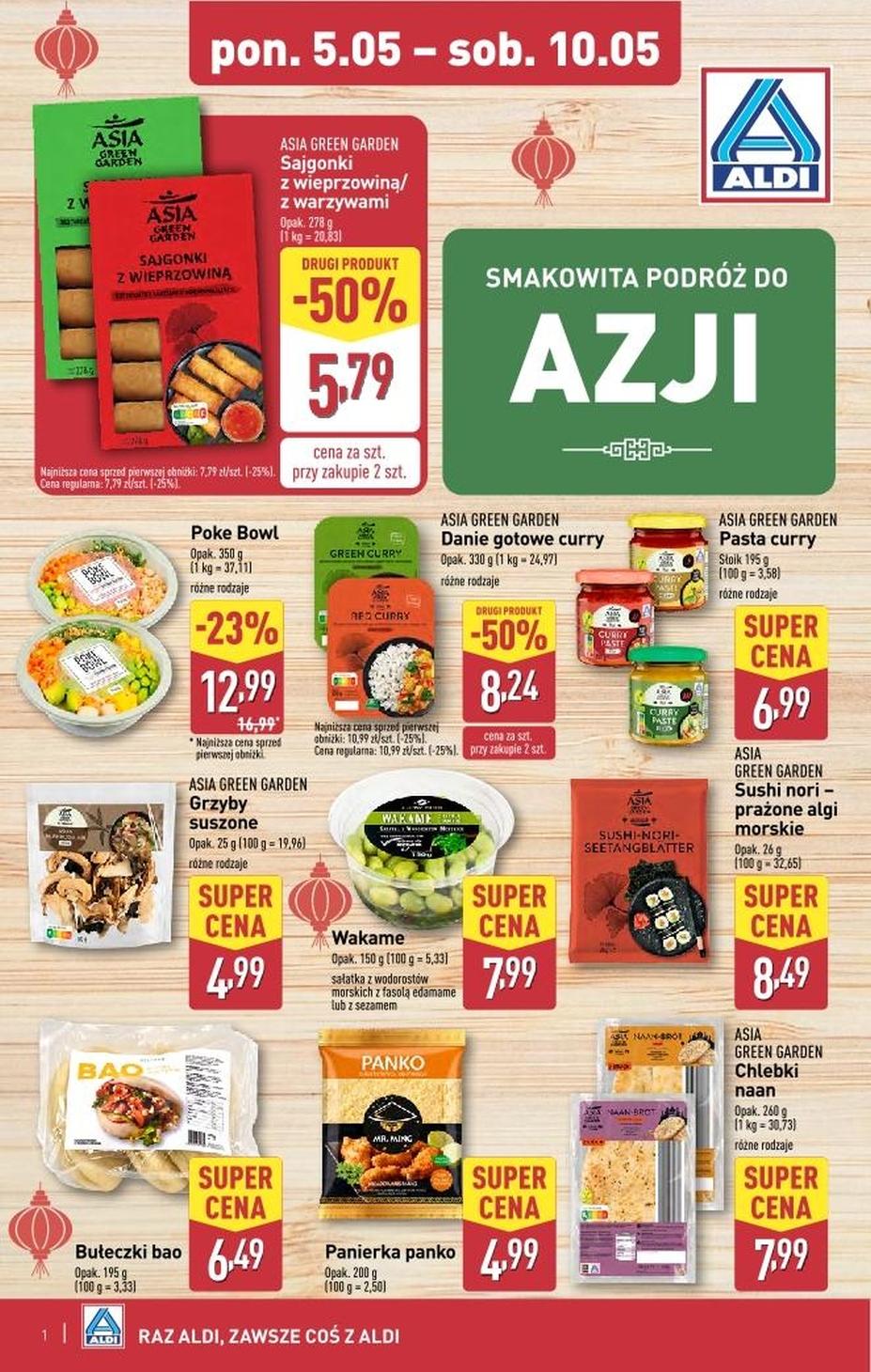 Gazetka promocyjna ALDI str. 1