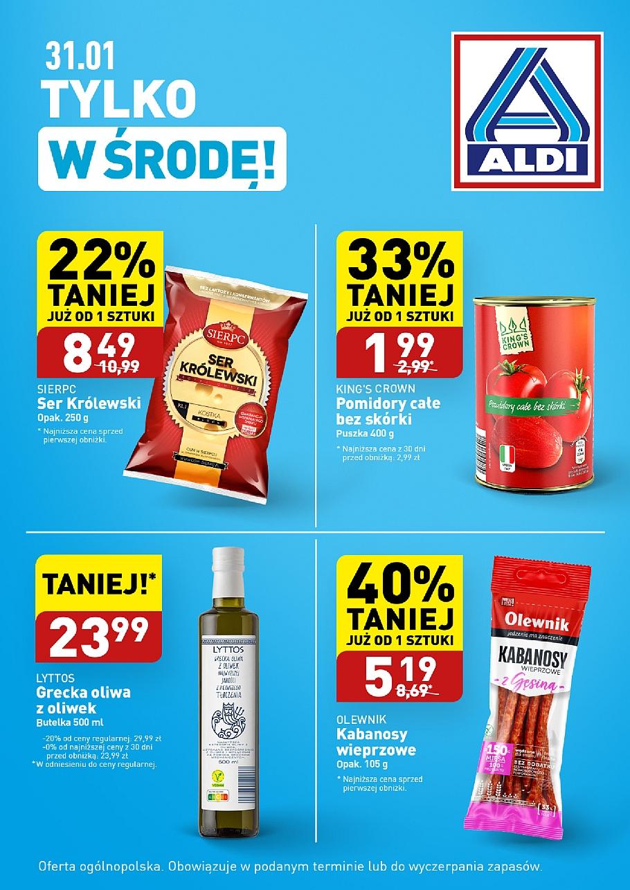 Gazetka promocyjna ALDI str. 1