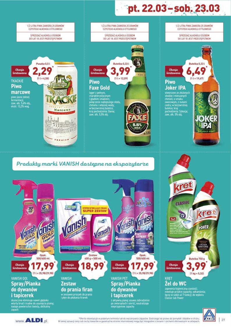 Gazetka promocyjna ALDI str. 27