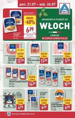 Aldi tydzień Włoch 
