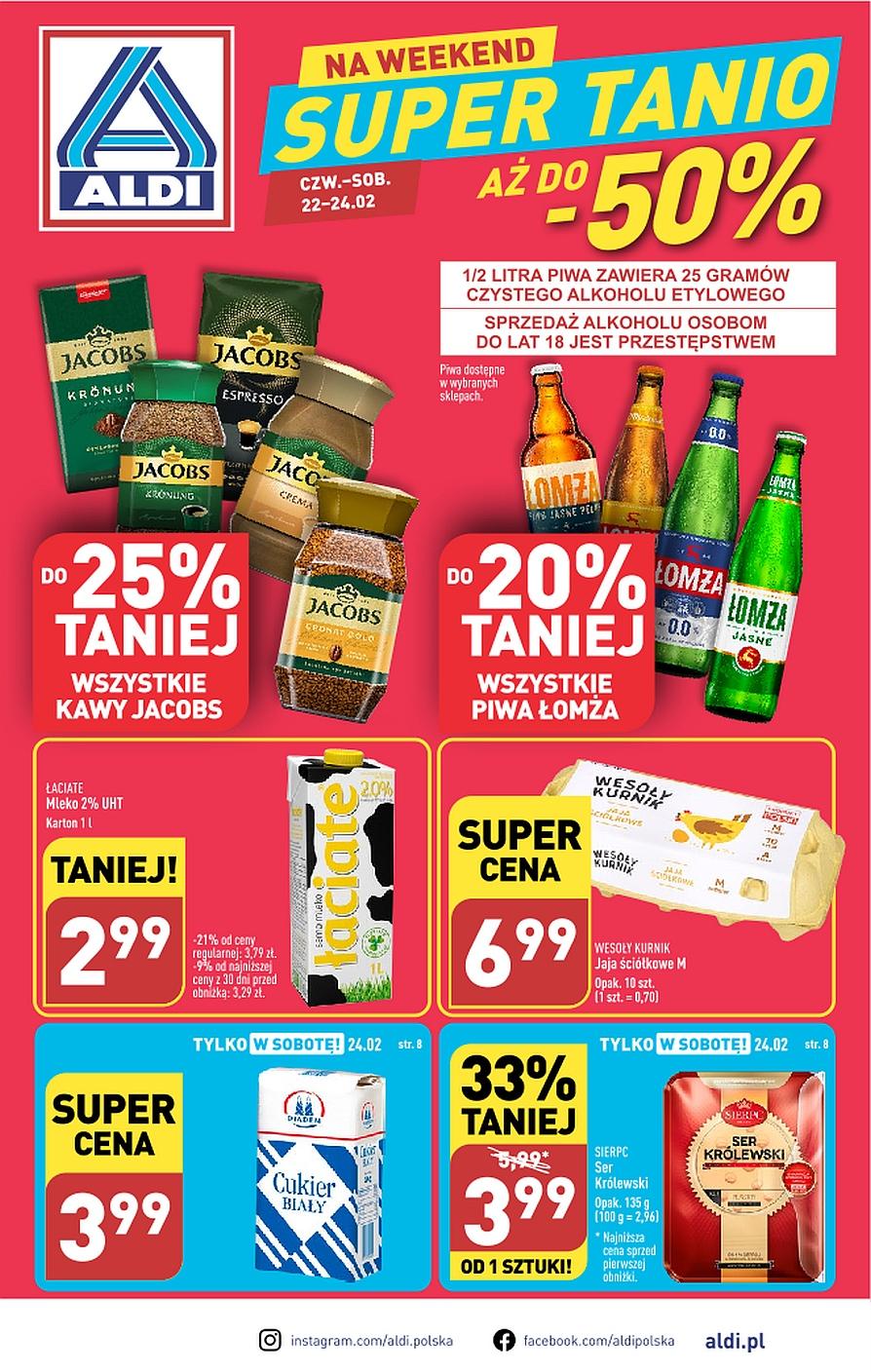 Gazetka promocyjna ALDI str. 1