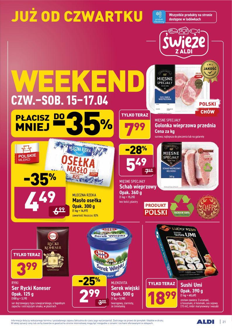 Gazetka promocyjna ALDI str. 21