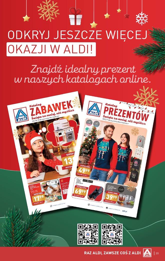 Gazetka promocyjna ALDI str. 35