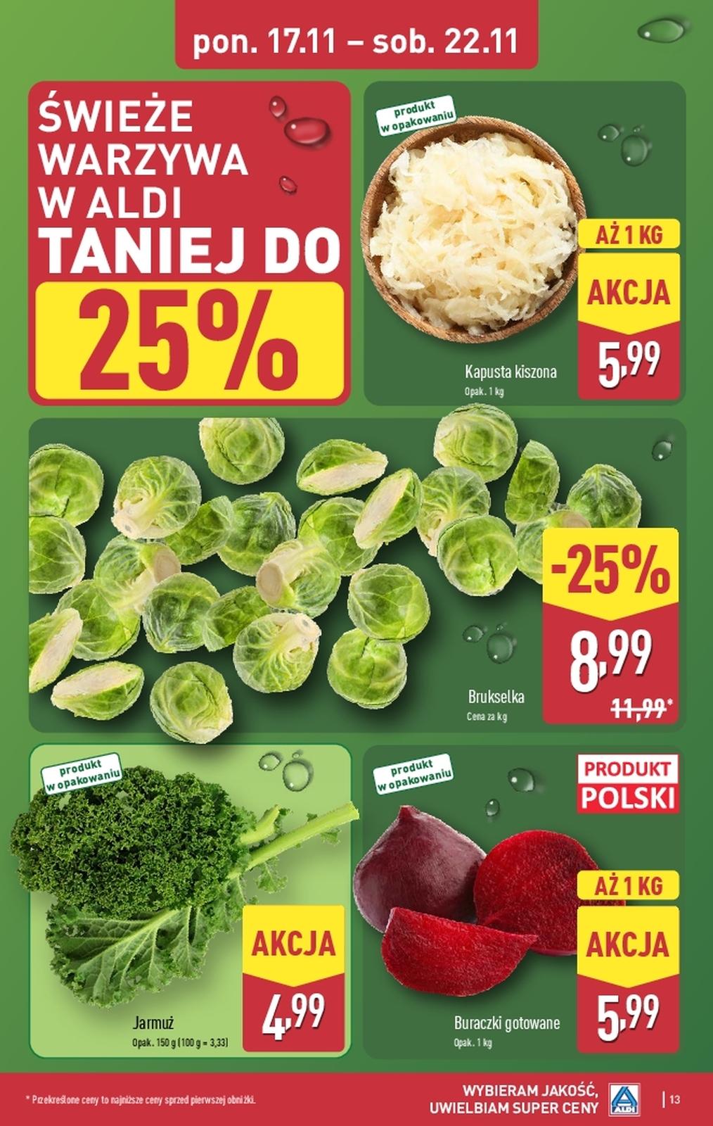 Gazetka promocyjna ALDI str. 13