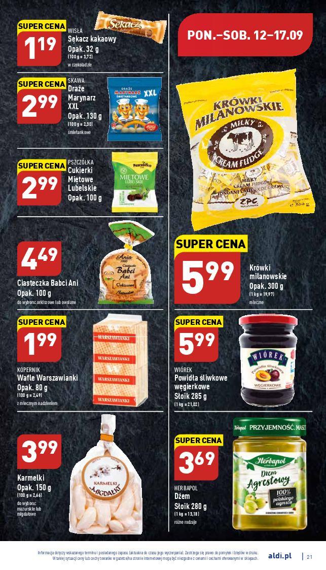 Gazetka promocyjna ALDI str. 21