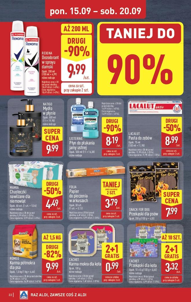 Gazetka promocyjna ALDI str. 22