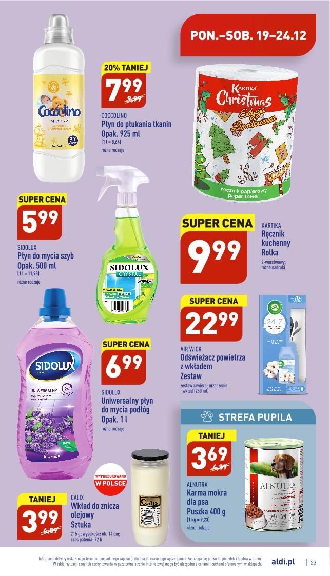 Gazetka promocyjna ALDI str. 23