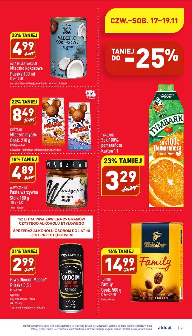 Gazetka promocyjna ALDI str. 25