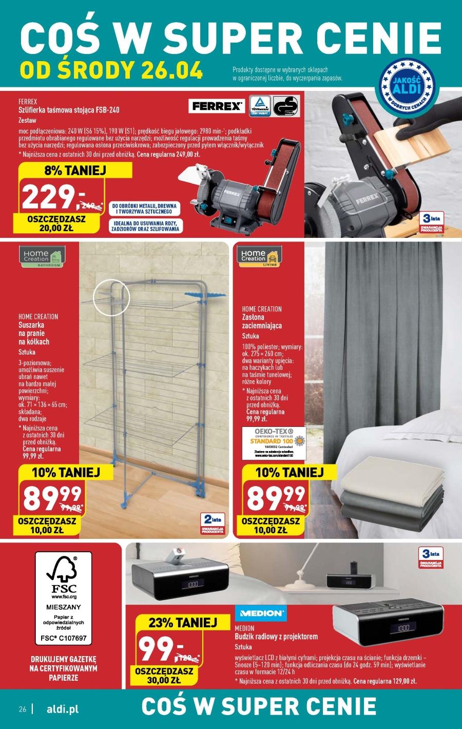 Gazetka promocyjna ALDI str. 26