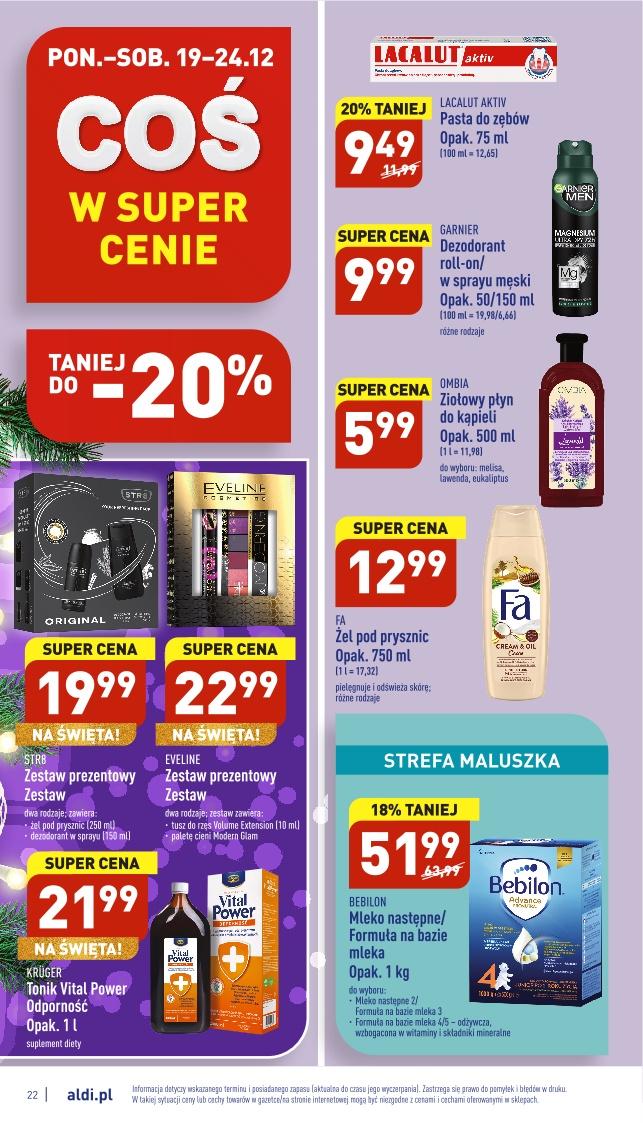 Gazetka promocyjna ALDI str. 22