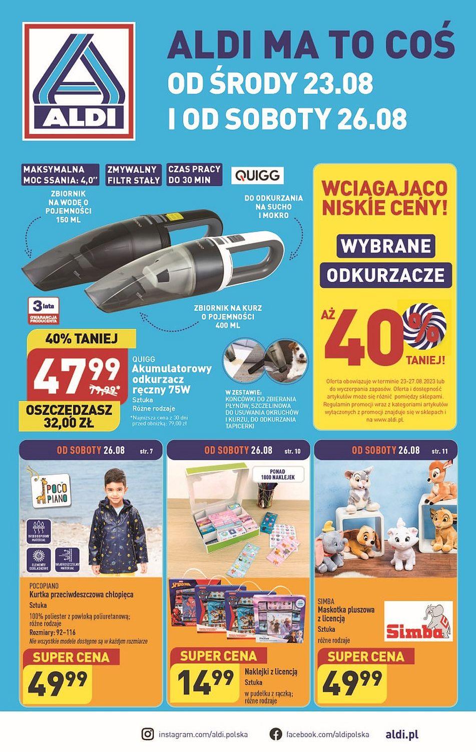 Gazetka promocyjna ALDI str. 1