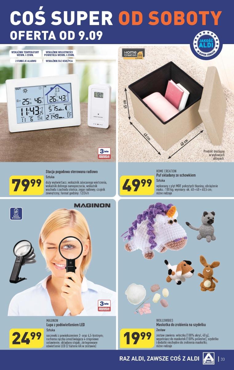 Gazetka promocyjna ALDI str. 33