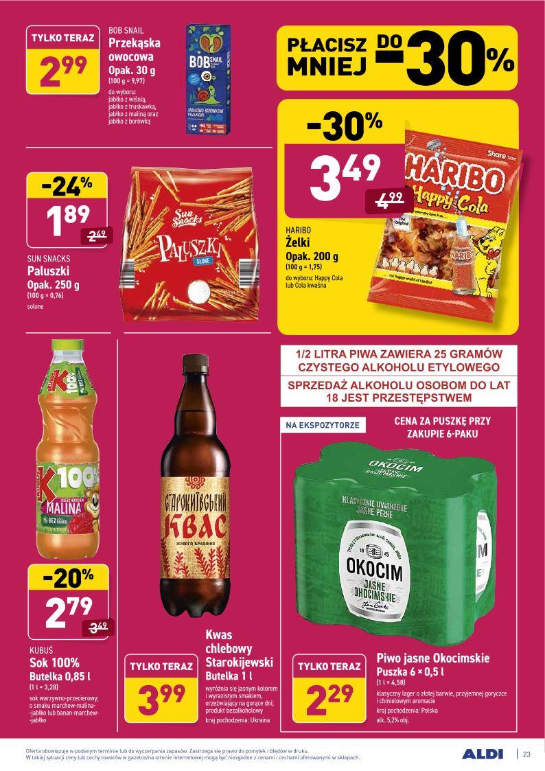 Gazetka promocyjna ALDI str. 23