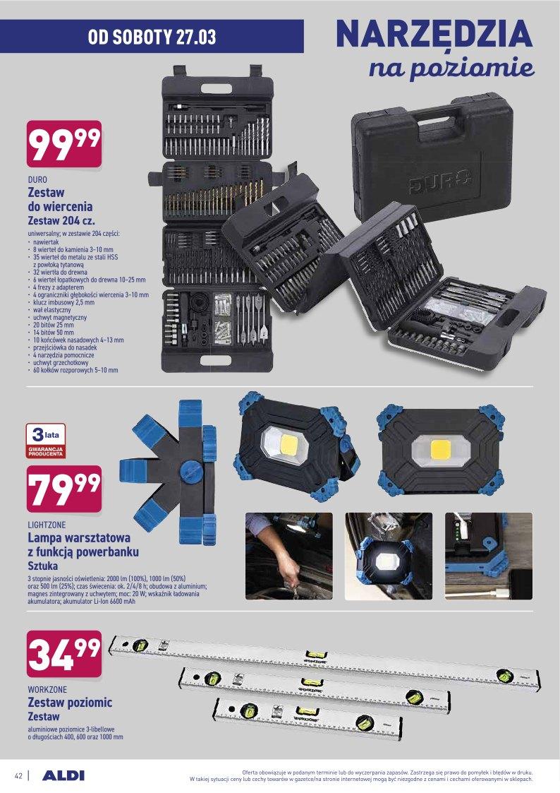 Gazetka promocyjna ALDI str. 42