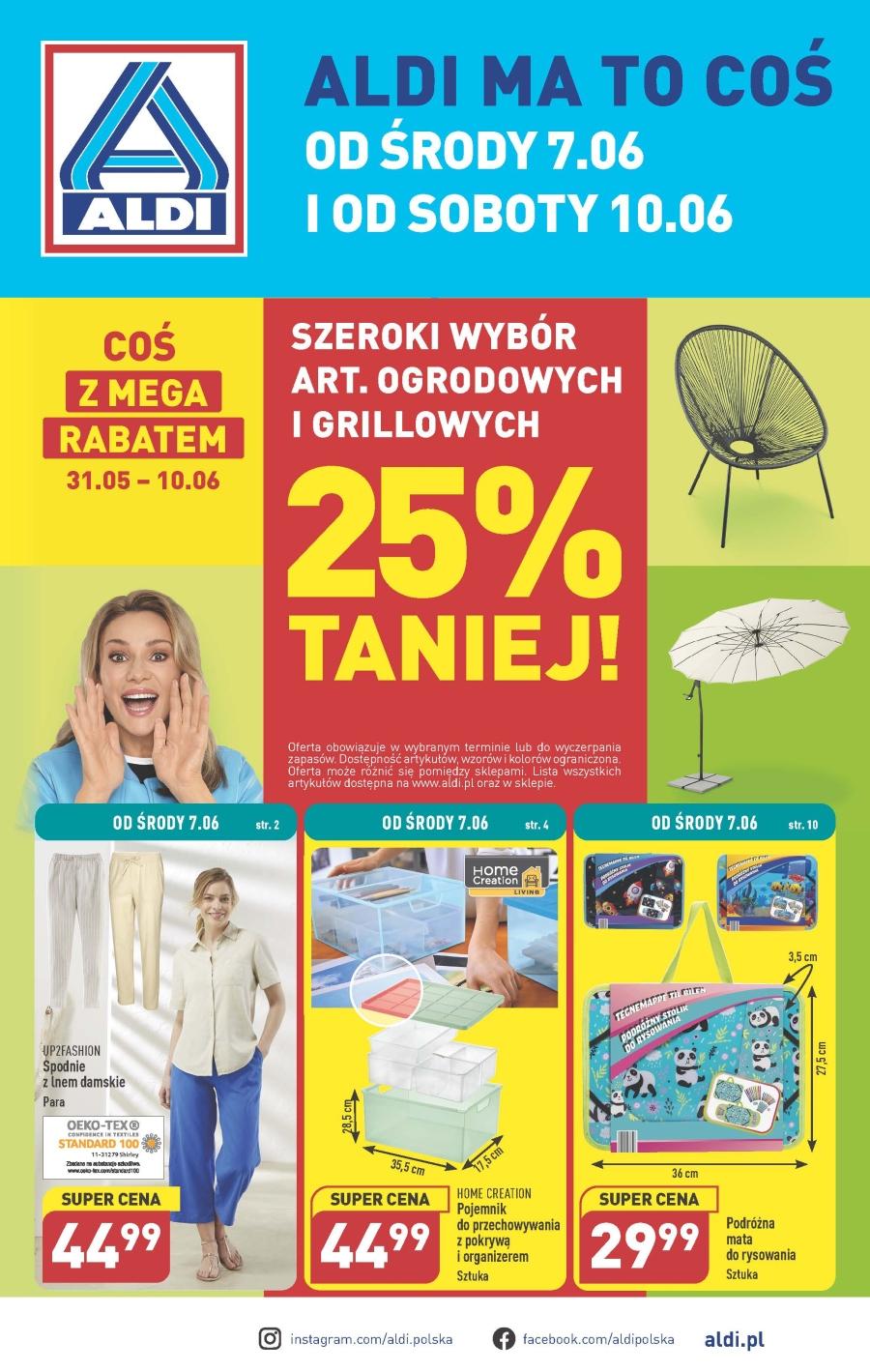 Gazetka promocyjna ALDI str. 1