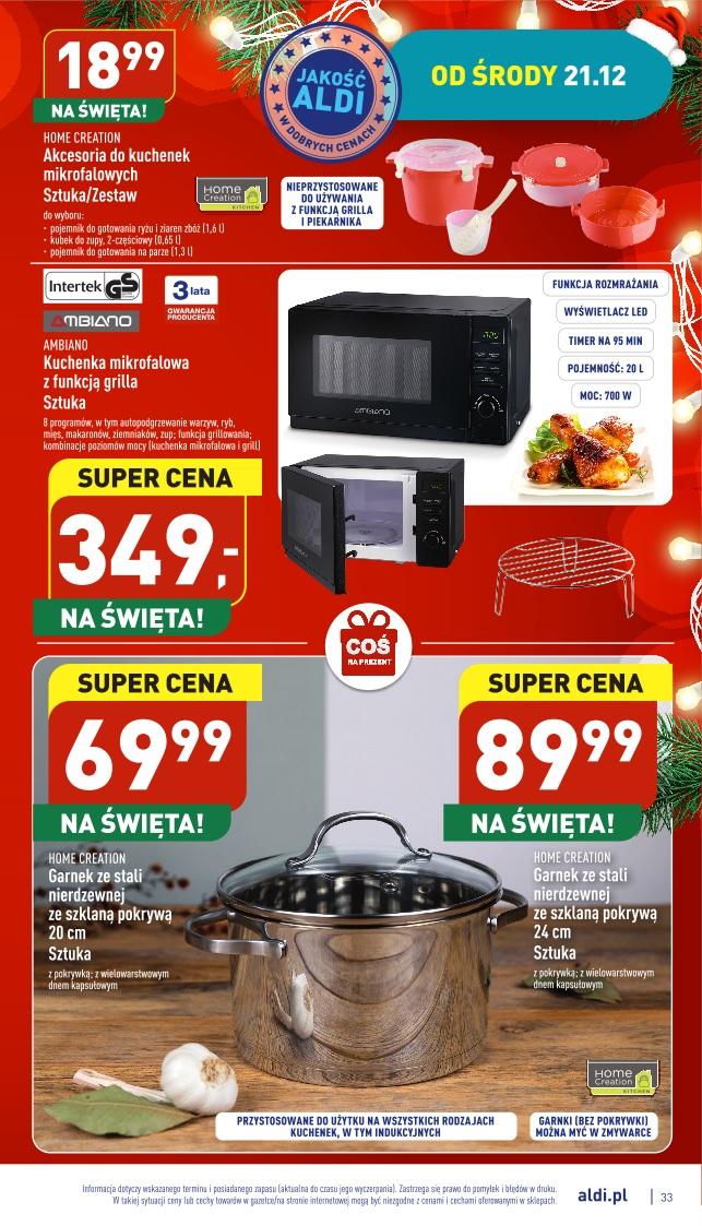 Gazetka promocyjna ALDI str. 33