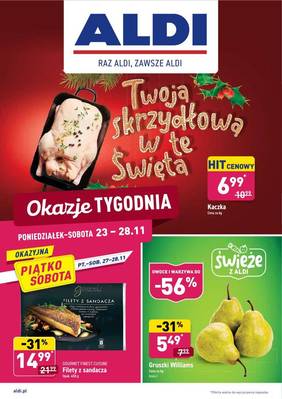 Aldi od poniedziałku