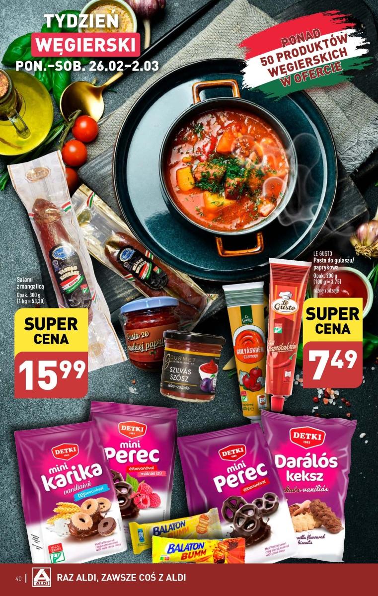 Gazetka promocyjna ALDI str. 40