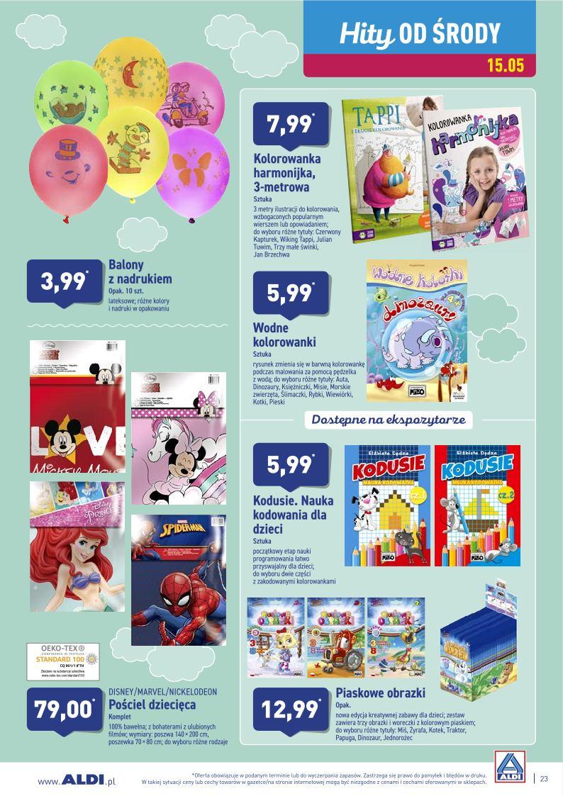 Gazetka promocyjna ALDI str. 23