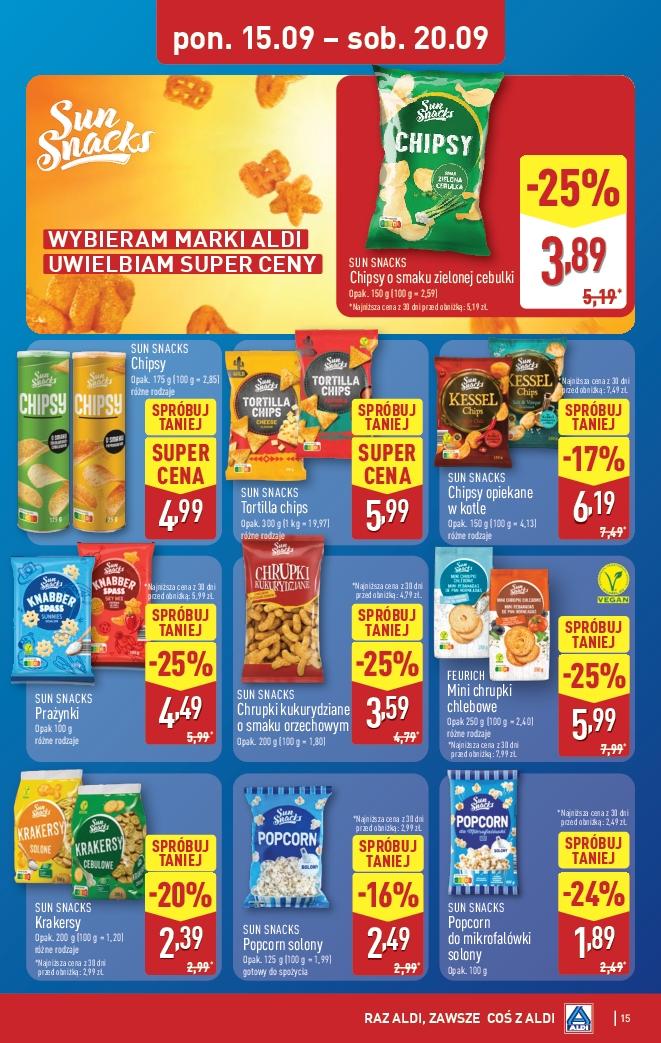 Gazetka promocyjna ALDI str. 15