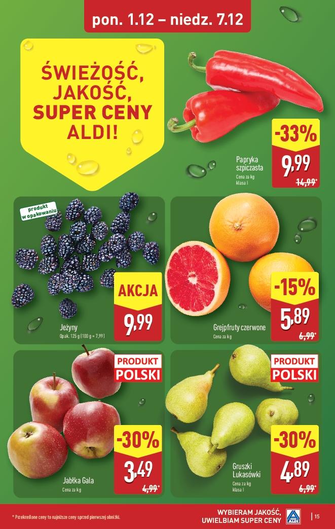 Gazetka promocyjna ALDI str. 15