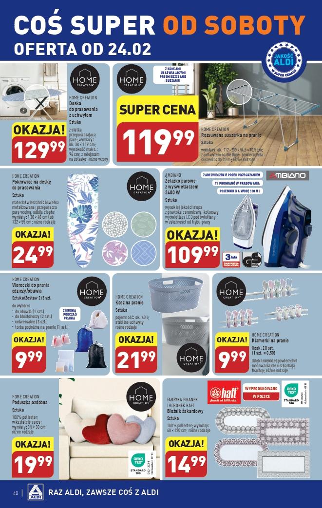 Gazetka promocyjna ALDI str. 40