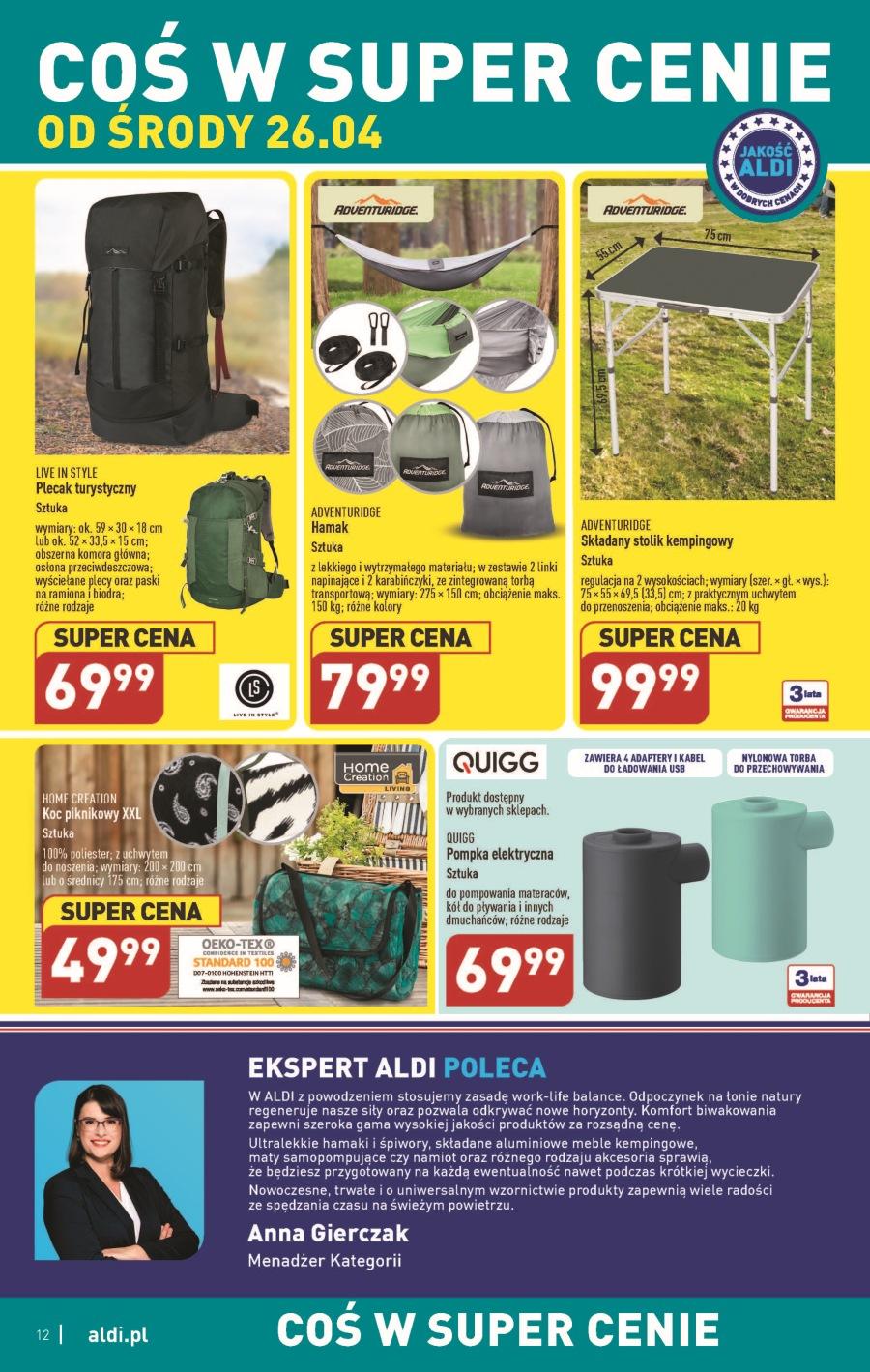 Gazetka promocyjna ALDI str. 12