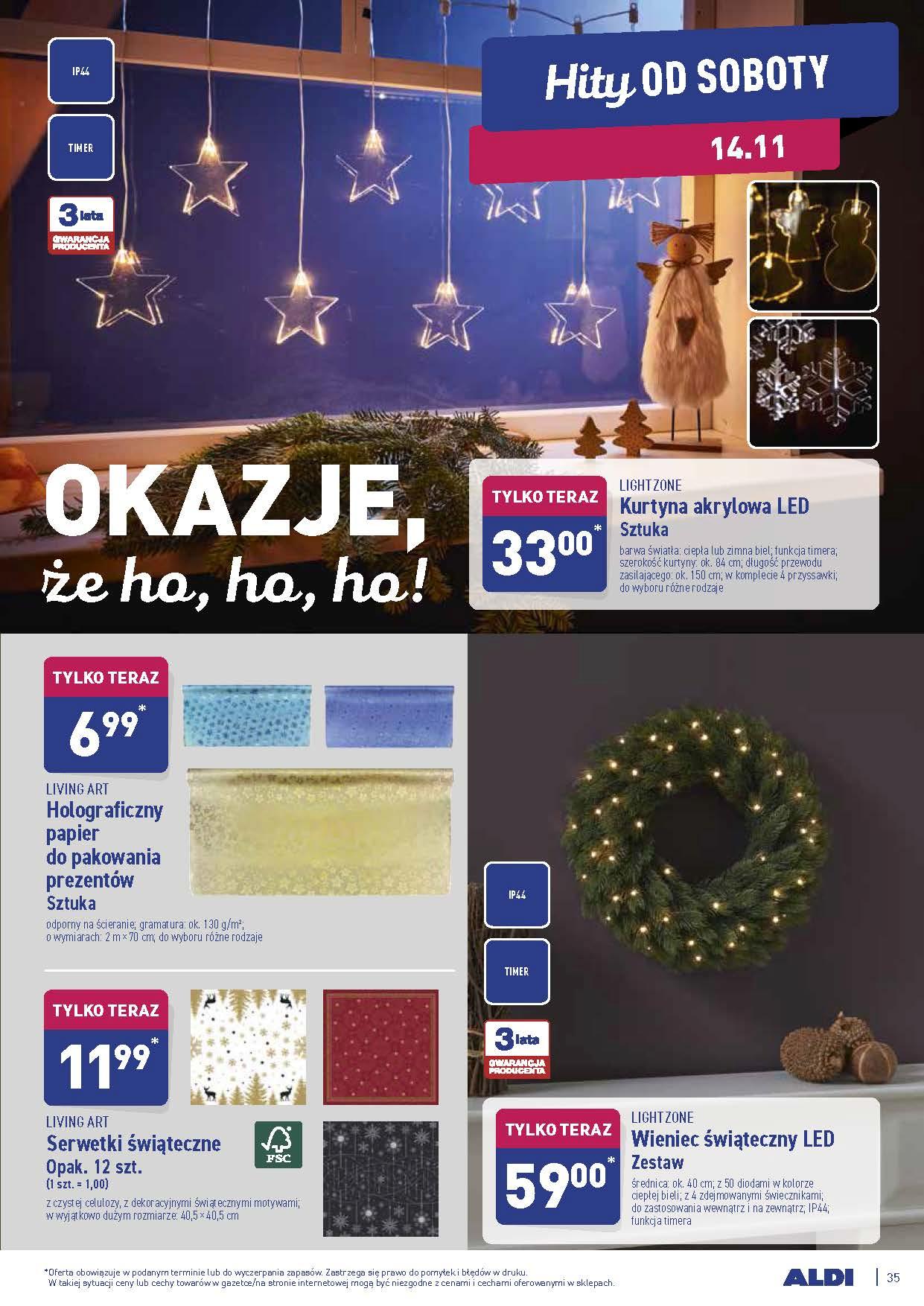 Gazetka promocyjna ALDI str. 35