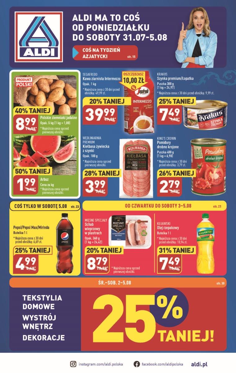Gazetka promocyjna ALDI str. 1