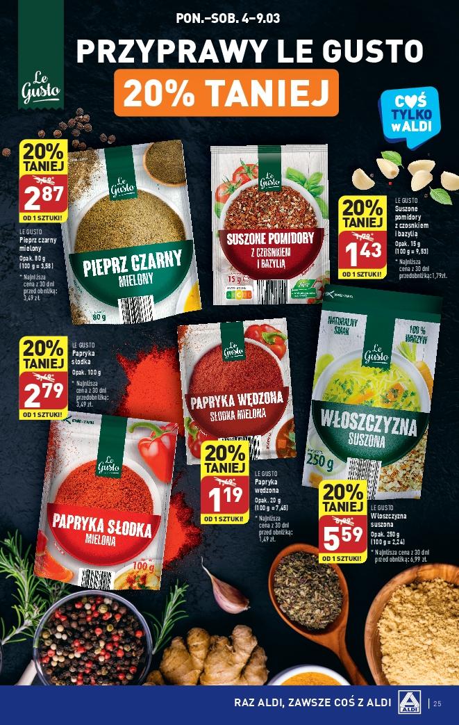 Gazetka promocyjna ALDI str. 25