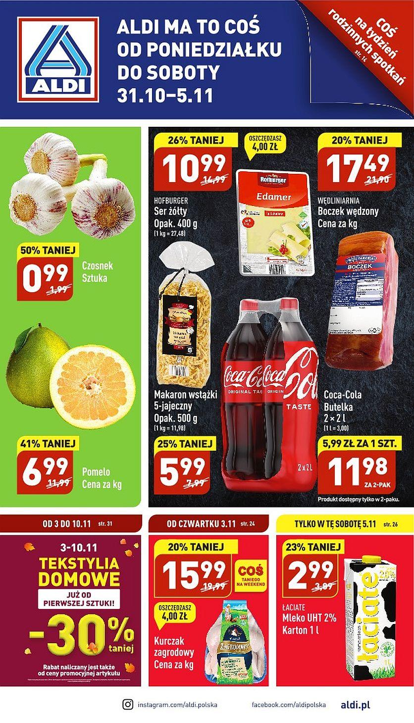 Gazetka promocyjna ALDI str. 1