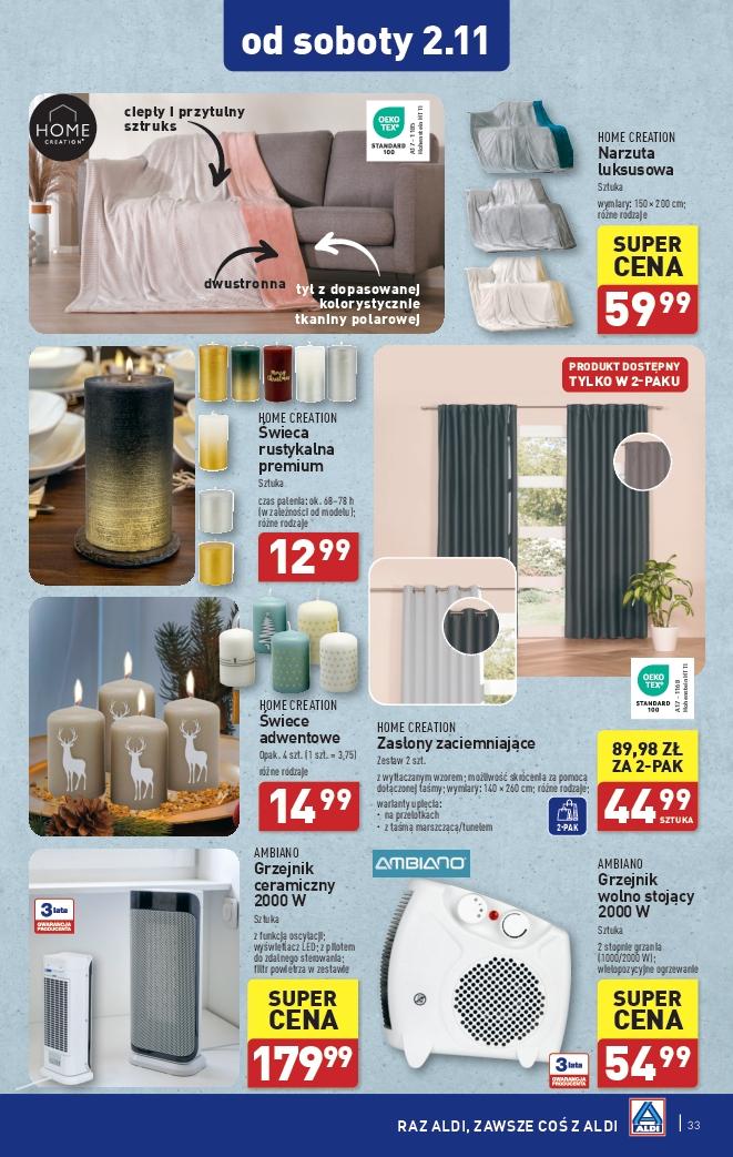 Gazetka promocyjna ALDI str. 33