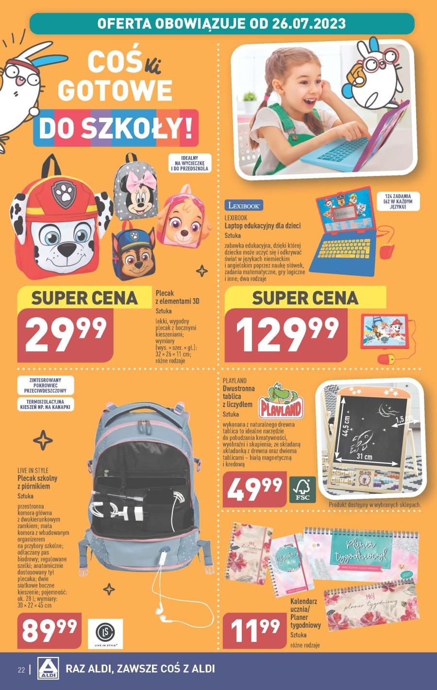 Gazetka promocyjna ALDI str. 22