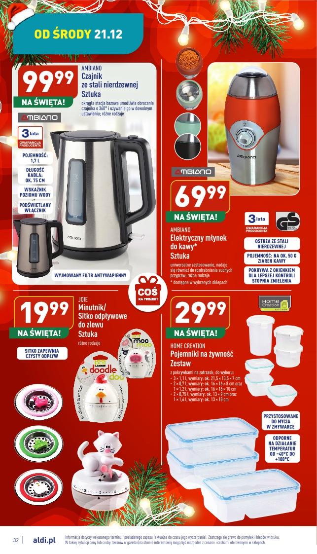 Gazetka promocyjna ALDI str. 32