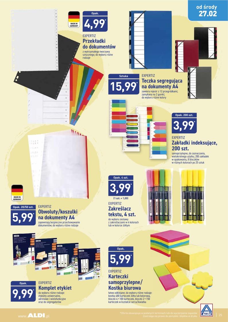 Gazetka promocyjna ALDI str. 25
