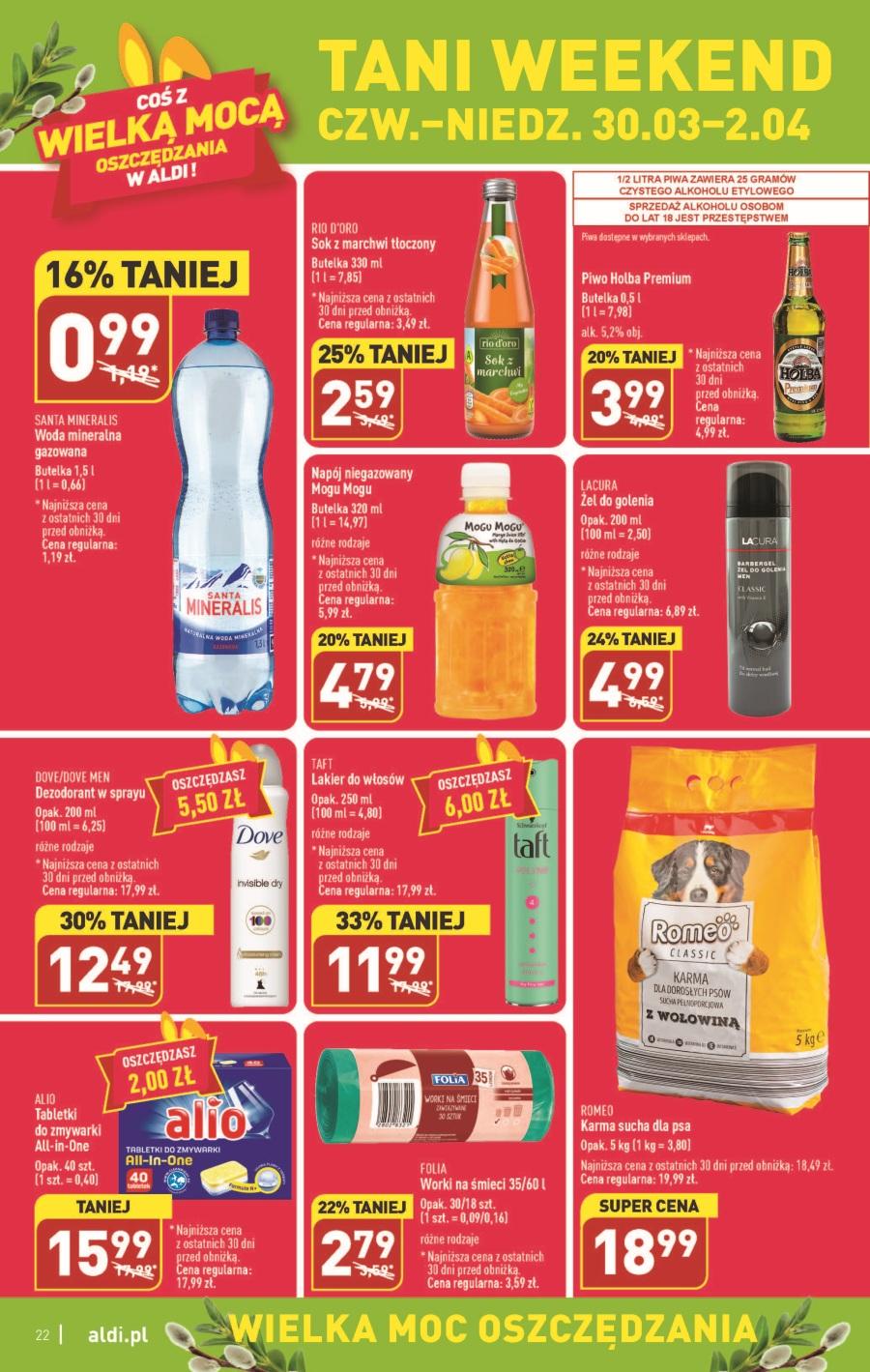 Gazetka promocyjna ALDI str. 22