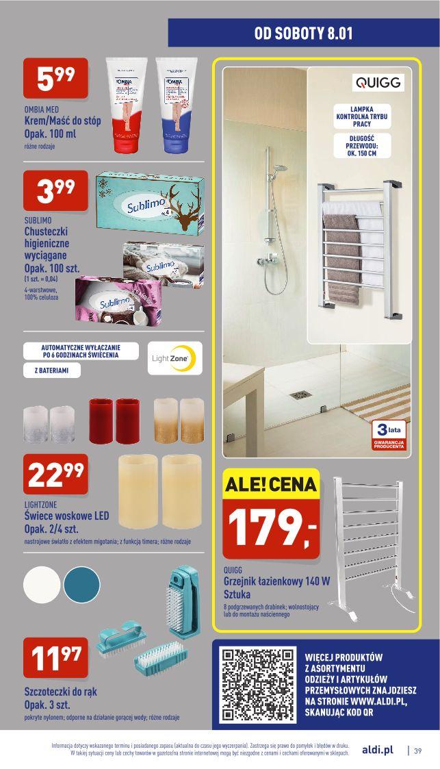 Gazetka promocyjna ALDI str. 39