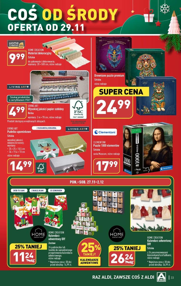 Gazetka promocyjna ALDI str. 33