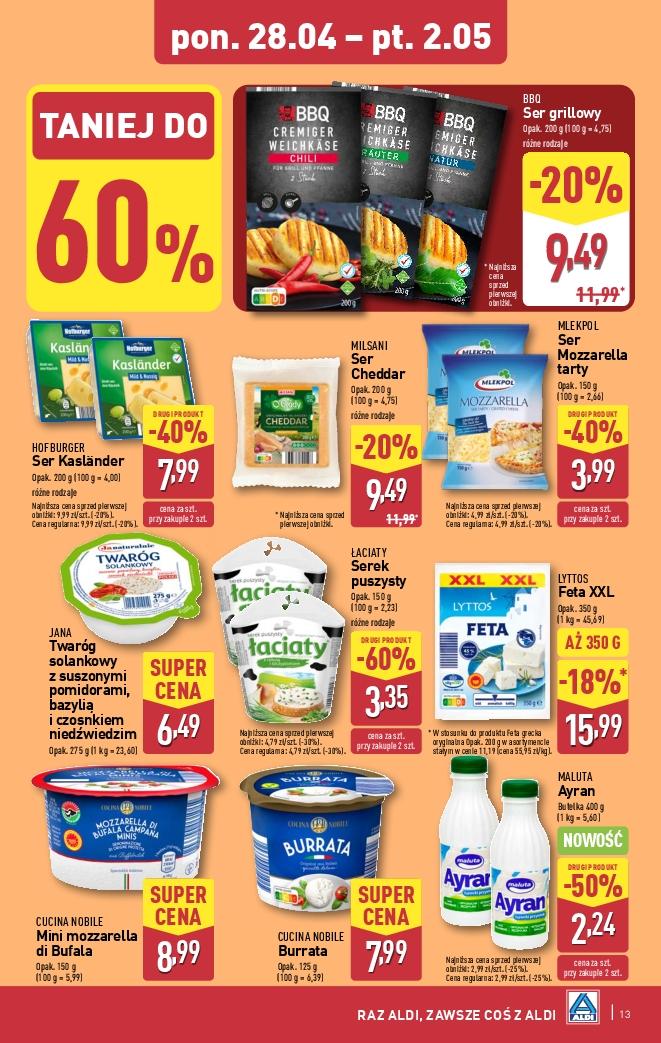 Gazetka promocyjna ALDI str. 13