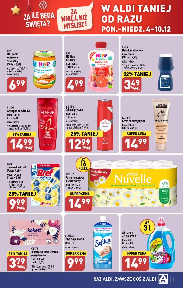 Gazetka promocyjna ALDI str. 21