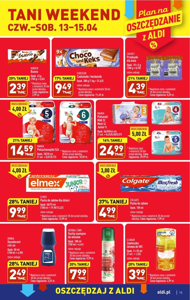 Gazetka promocyjna ALDI str. 15