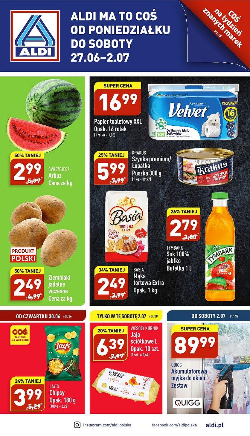 Gazetka promocyjna ALDI str. 1