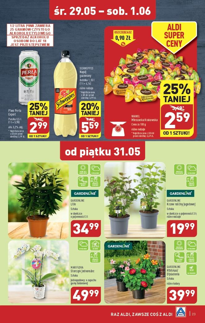 Gazetka promocyjna ALDI str. 23
