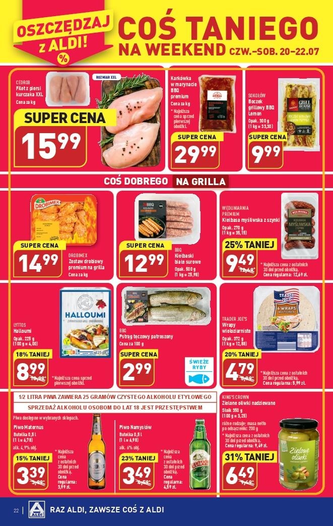 Gazetka promocyjna ALDI str. 22