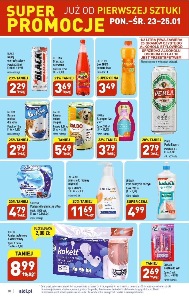 Gazetka promocyjna ALDI str. 10