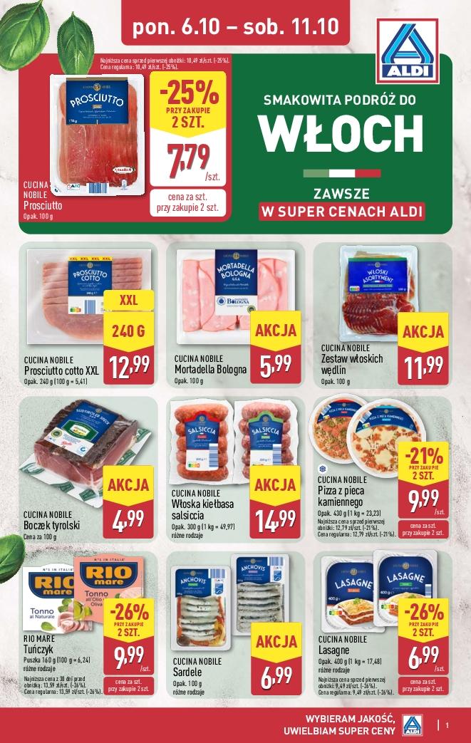 Gazetka promocyjna ALDI str. 1