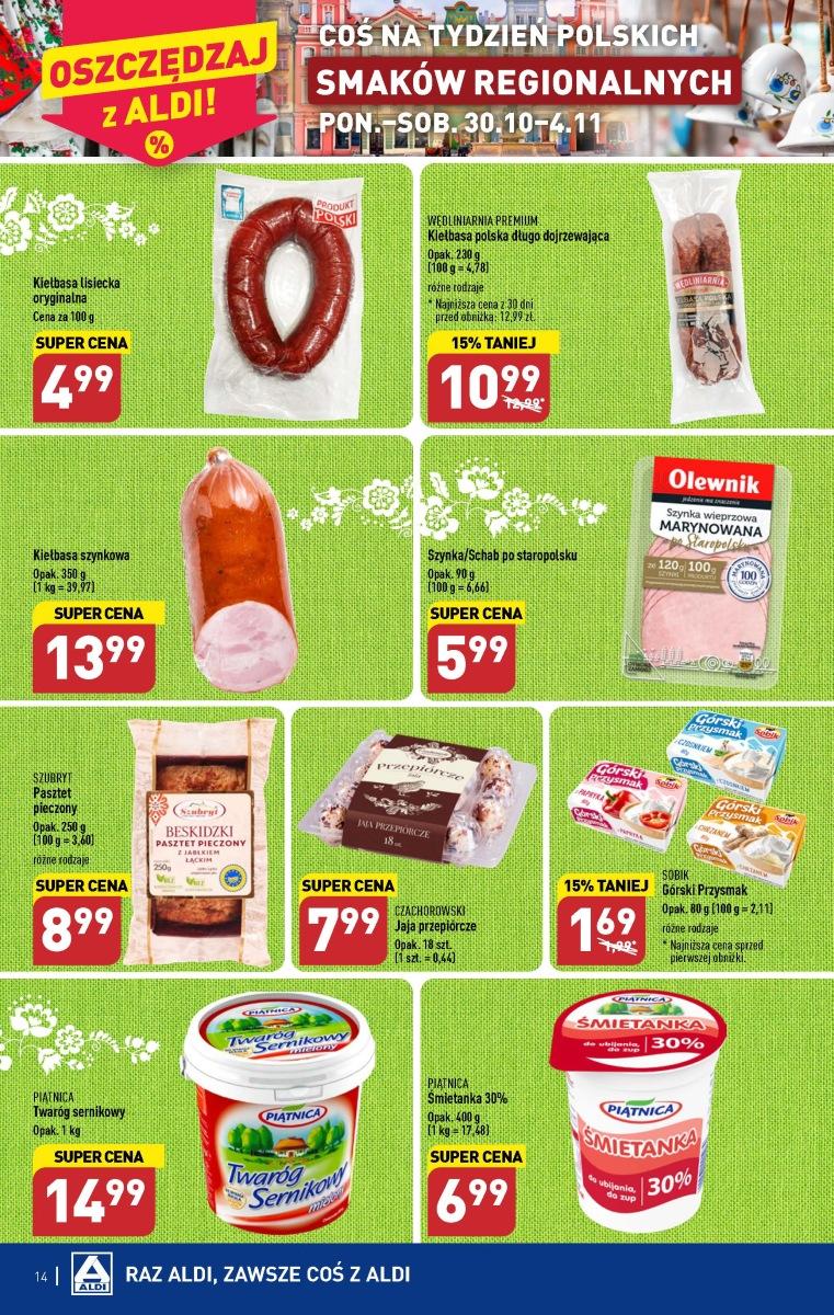 Gazetka promocyjna ALDI str. 14